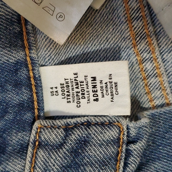 H&M high waisted straight jeans - Picture 5 of 13